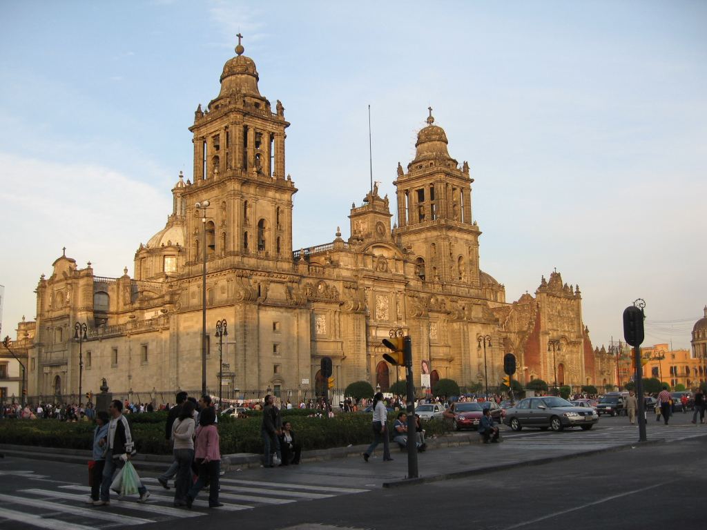 Nhà thờ kỳ vĩ giữa Mexico City