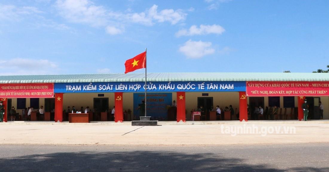 Tây Ninh điều chỉnh chủ trương dự án cửa khẩu quốc tế Tân Nam