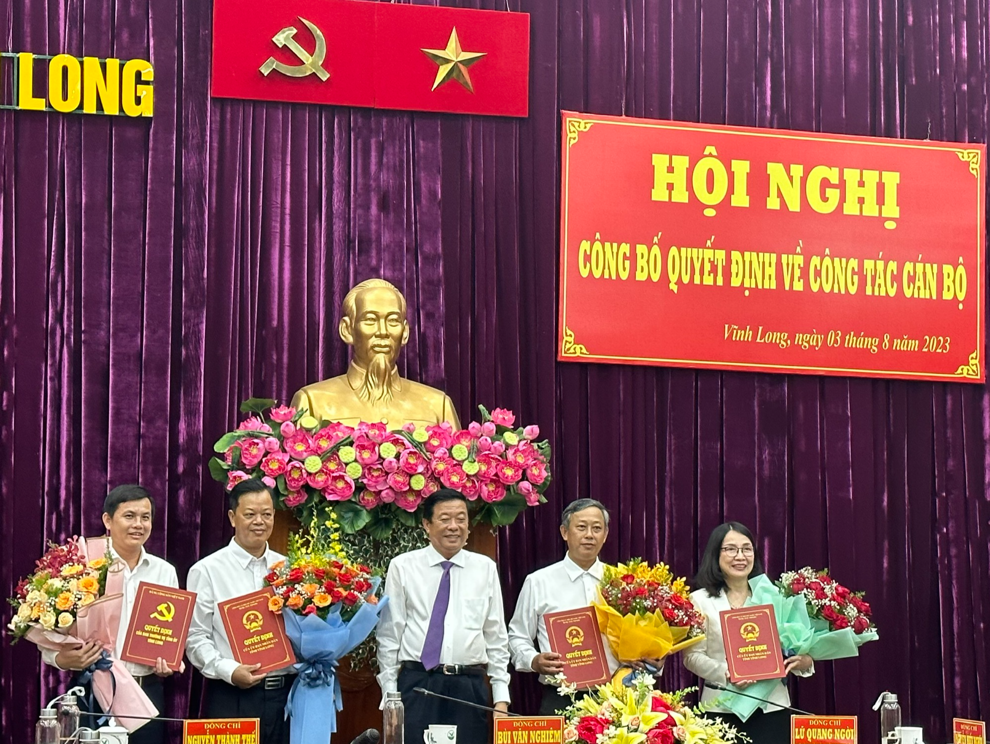 Bổ nhiệm TS-BS Hồ Thị Thu Hằng làm Giám đốc Sở Y tế Vĩnh Long