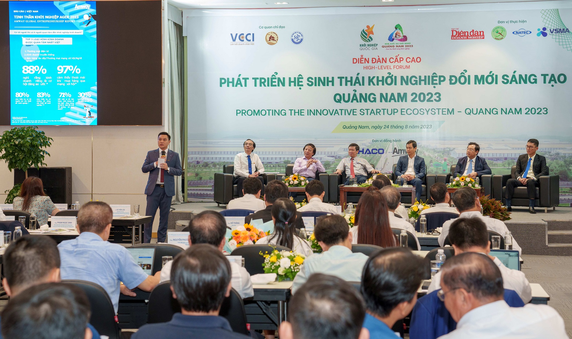 Amway Việt Nam đồng hành diễn đàn cấp cao “Phát triển hệ sinh thái khởi nghiệp đổi mới sáng tạo”