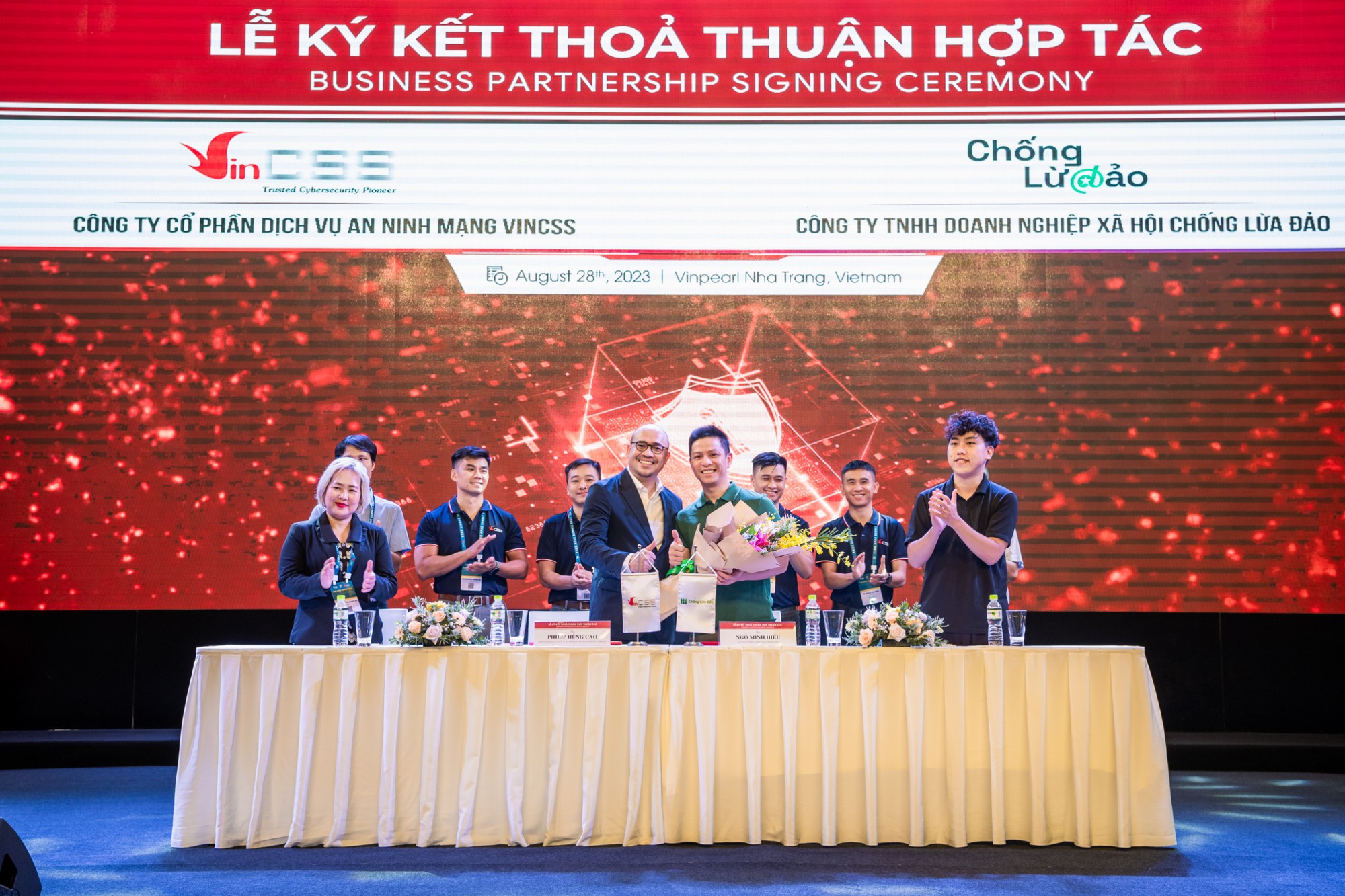 Ký kết hợp tác chống lừa đảo trên mạng