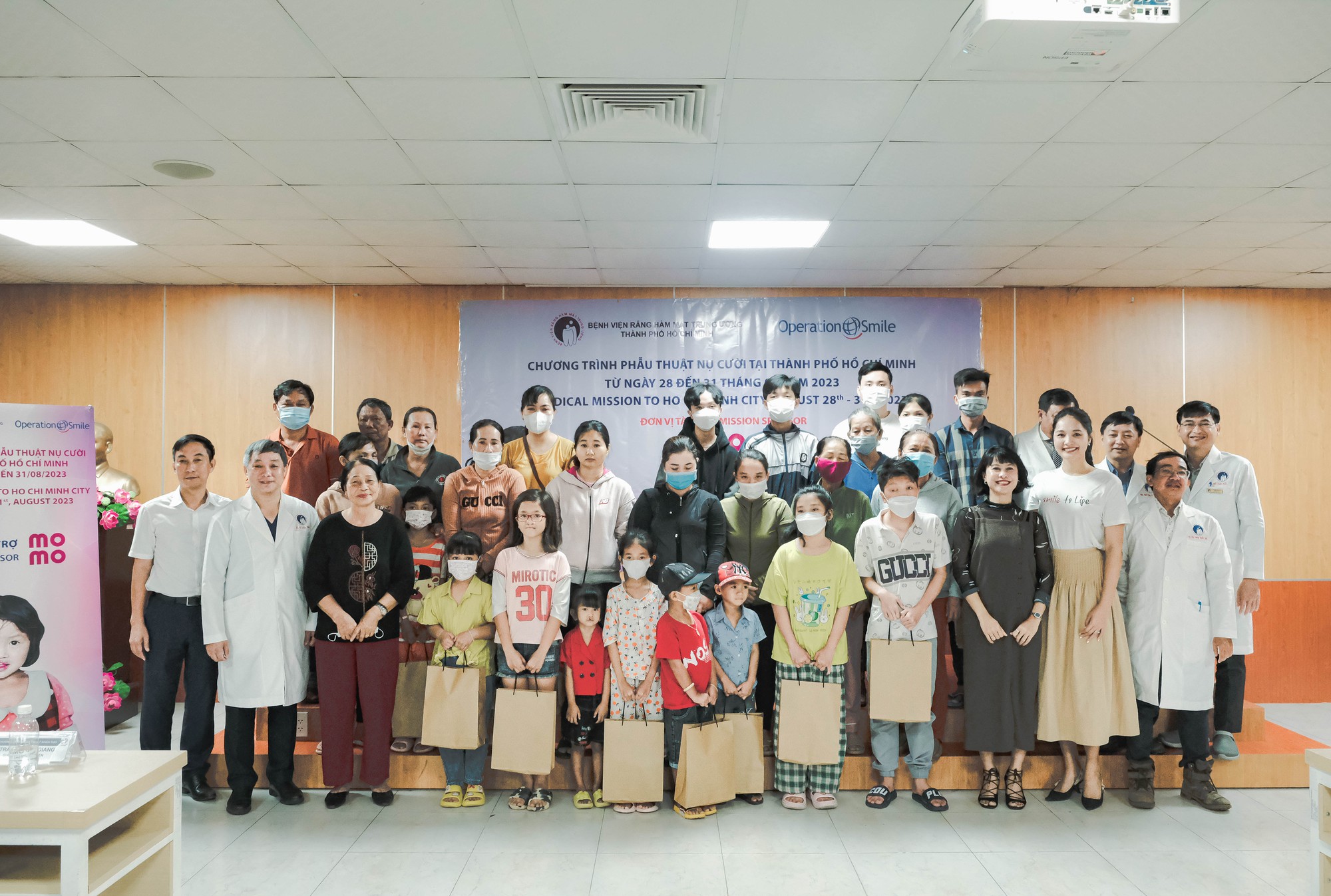 MoMo đồng hành Operation Smile giúp em nhỏ tìm lại nụ cười trọn vẹn