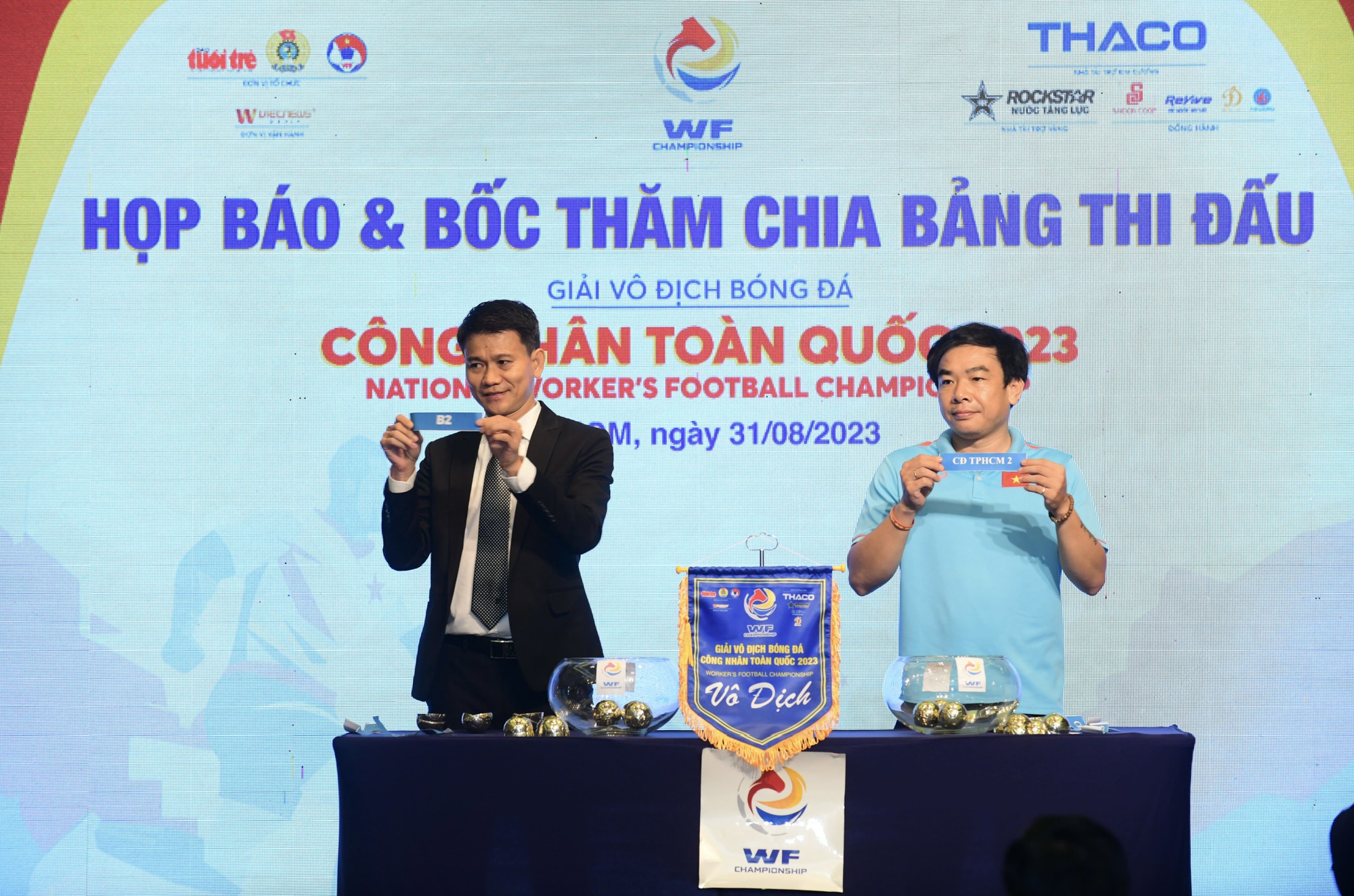 64 đội tham dự Giải Vô địch bóng đá công nhân toàn quốc 2023