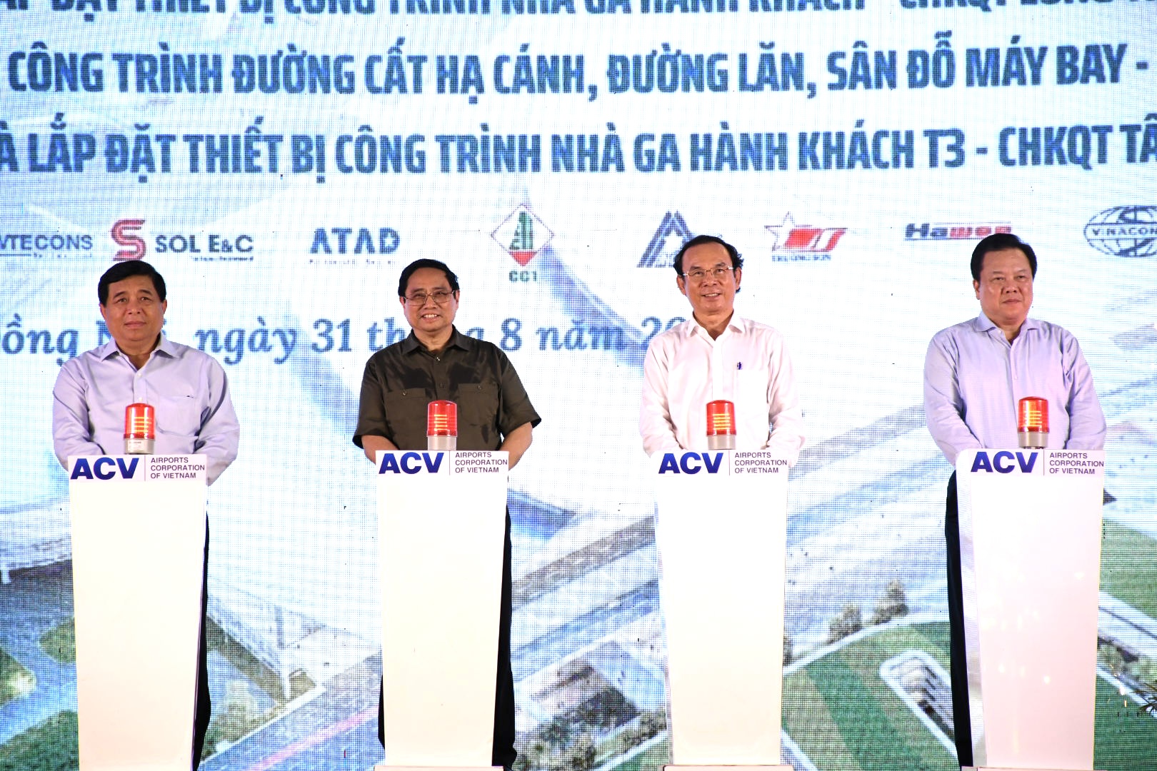 Thủ tướng bấm nút khởi công nhà ga sân bay Long Thành