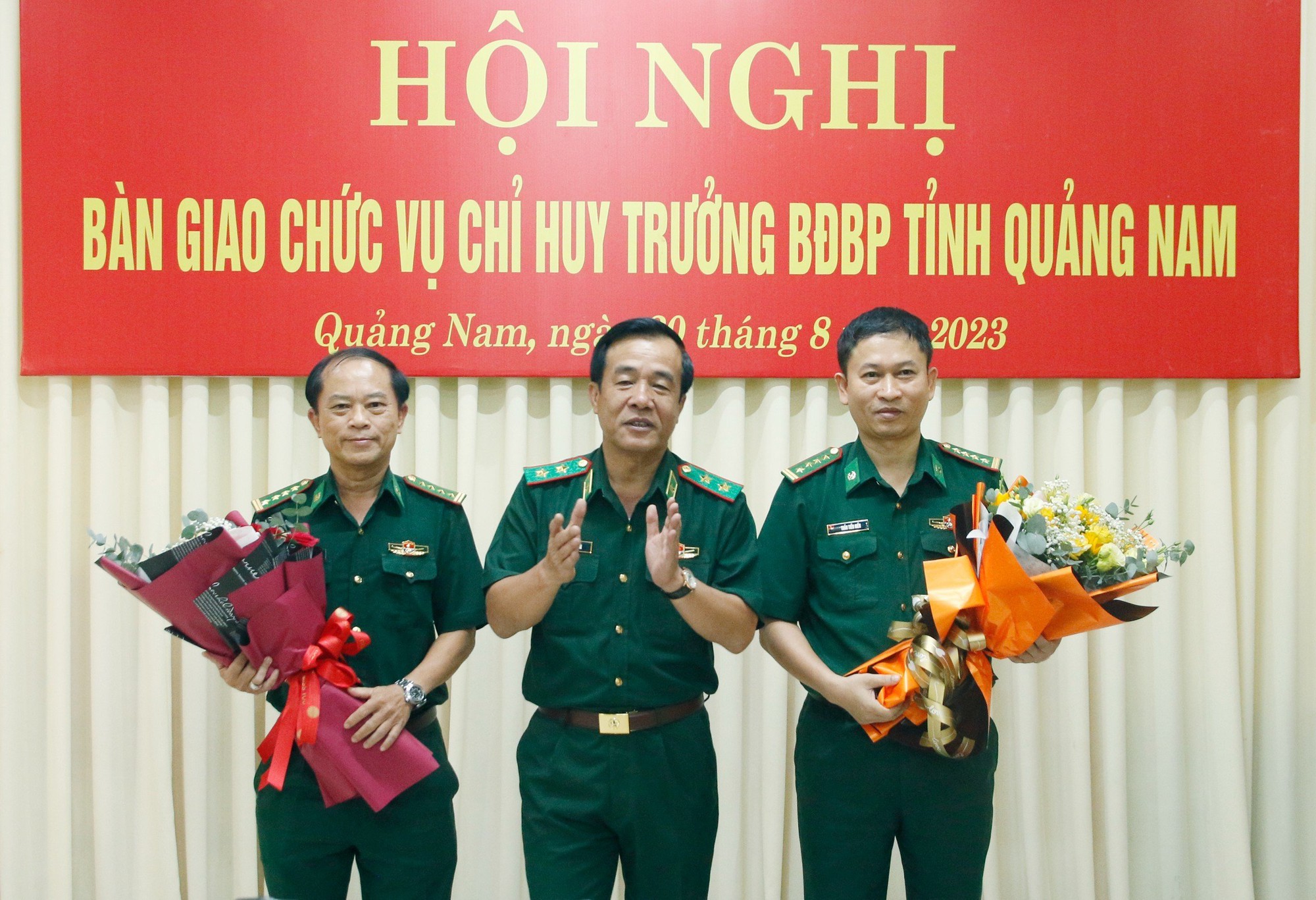 Công bố quyết định của Bộ trưởng Bộ Quốc phòng về nhân sự tại Quảng Nam