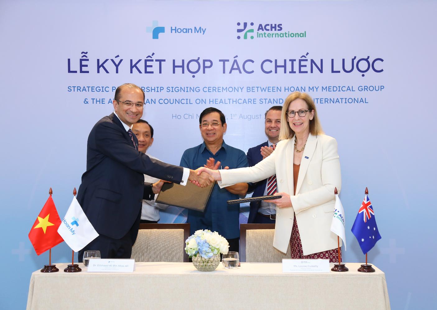 Tập đoàn Y khoa Hoàn Mỹ công bố hợp tác chiến lược