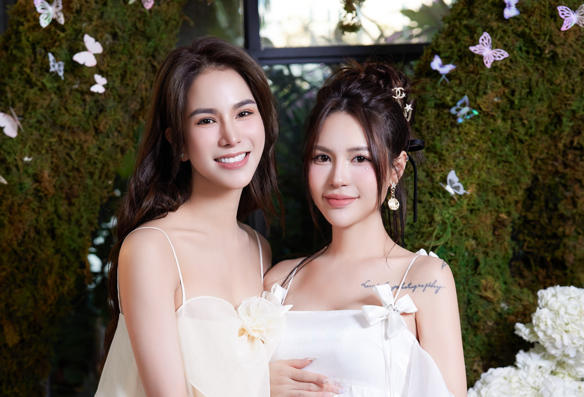 "Mẹ bầu" Lucie Nguyễn "chịu chơi" nhất Sài Thành với tiệc bầu đẳng cấp