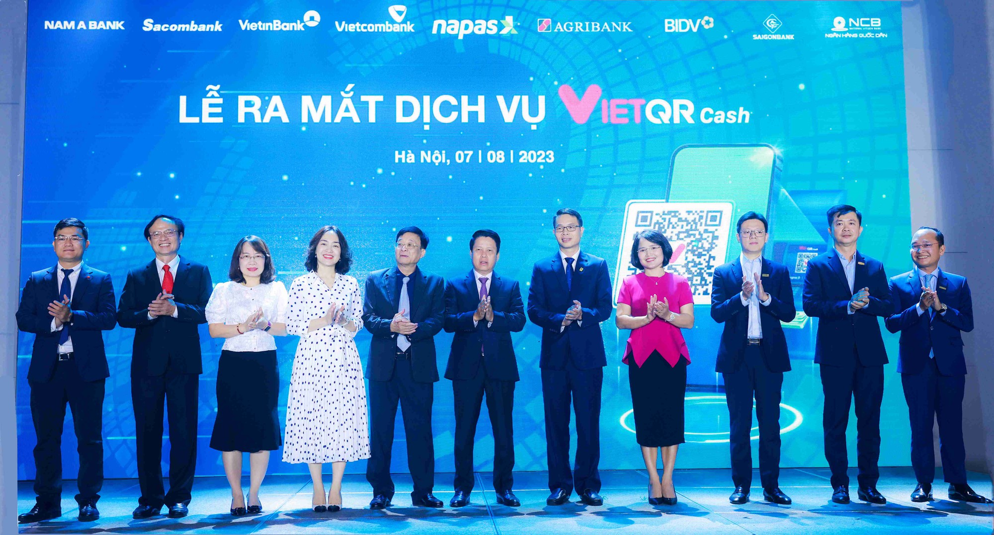 NAM A BANK – tiên phong triển khai dịch vụ rút tiền bằng VIETQR