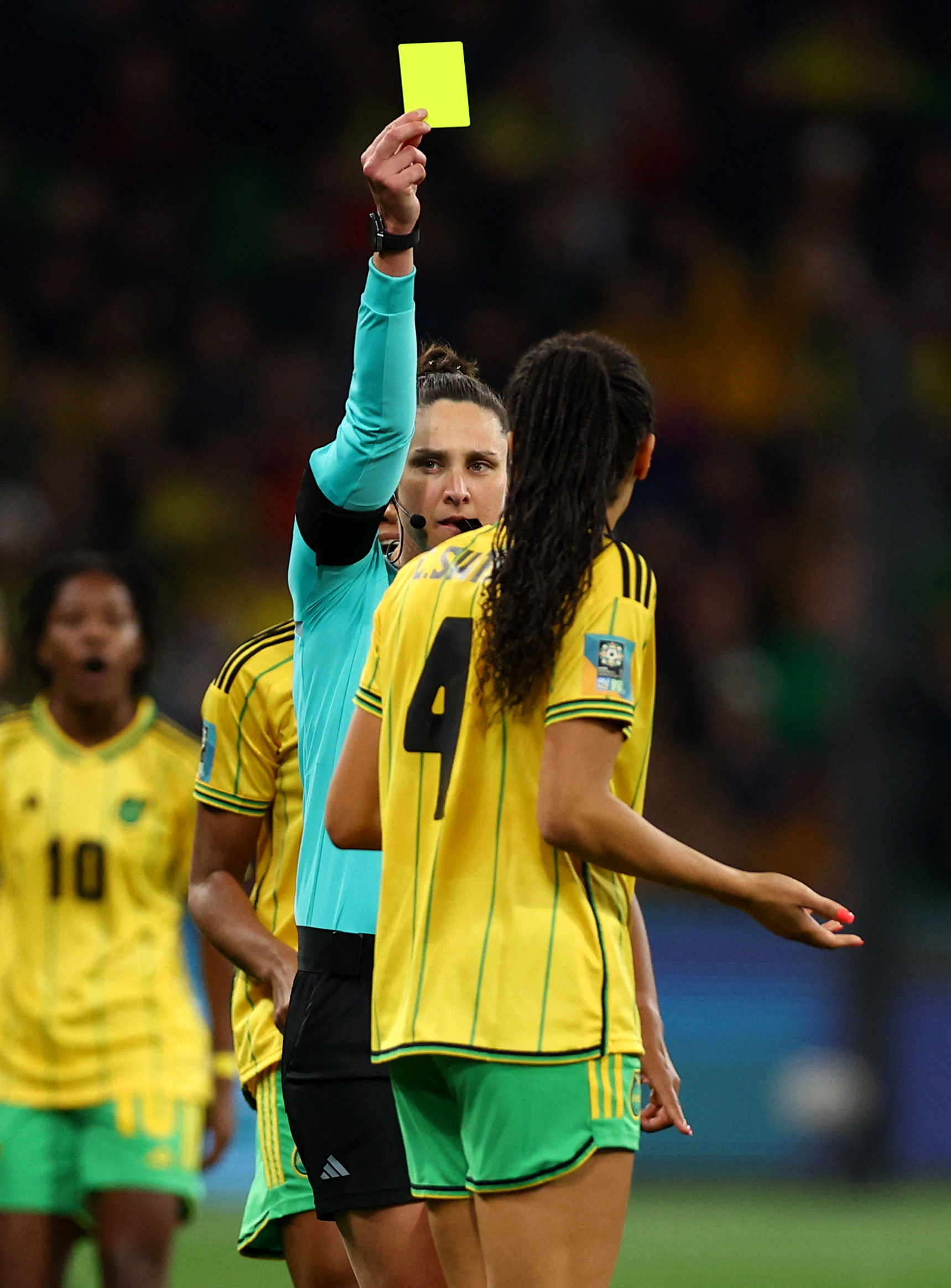 V&ograve;ng 1/8 World Cup nữ 2023: Colombia thắng s&aacute;t n&uacute;t Jamaica gi&agrave;nh quyền v&agrave;o tứ kết - Ảnh 3.