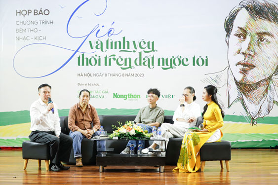 Đêm thơ - nhạc - kịch kể về 3 mối tình của Lưu Quang Vũ