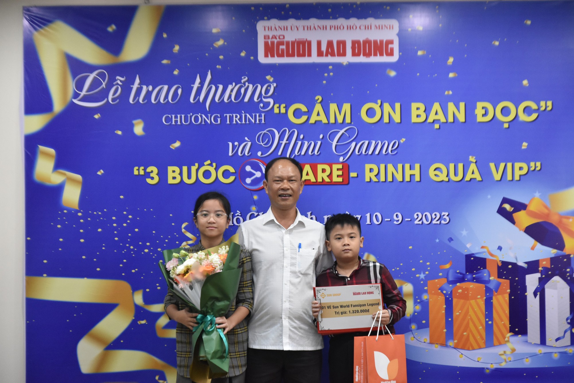 B&aacute;o Người Lao Động trao thưởng, tri &acirc;n bạn đọc VIP  - Ảnh 5.