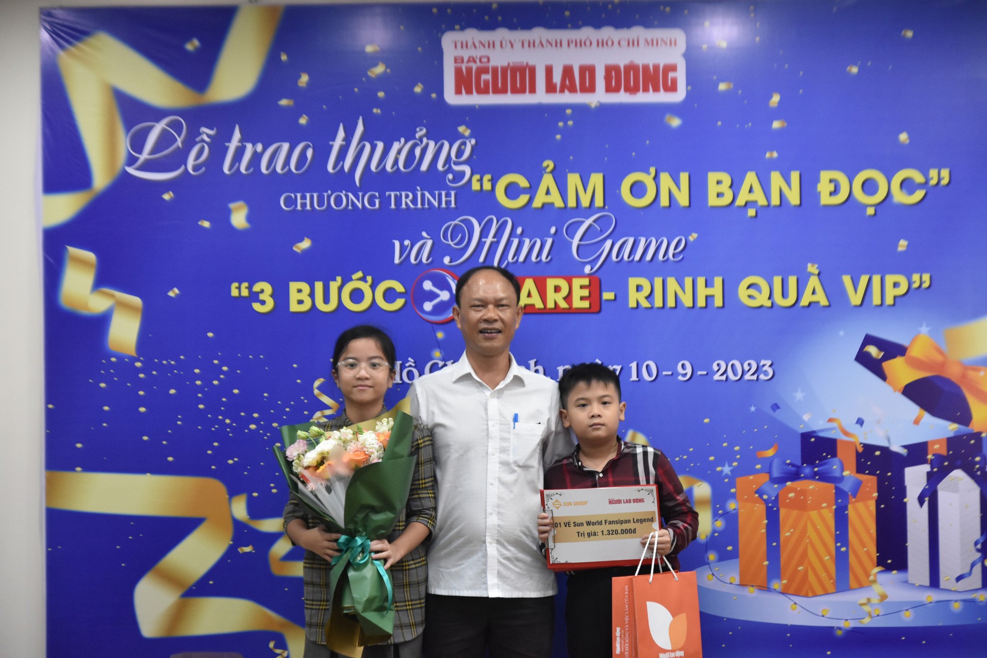 Báo Người Lao Động trao thưởng, tri ân "bạn đọc VIP"