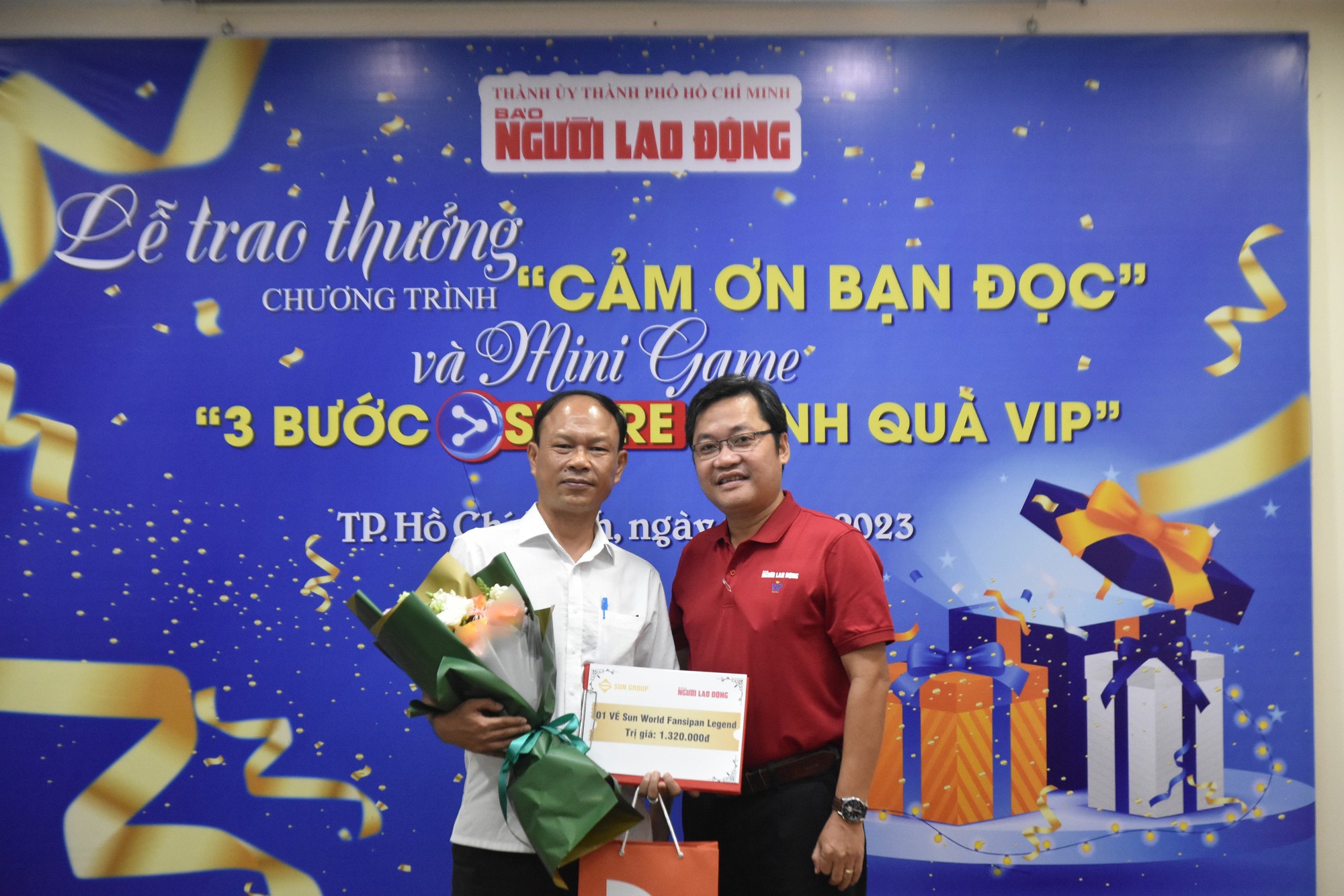B&aacute;o Người Lao Động trao thưởng, tri &acirc;n bạn đọc VIP  - Ảnh 4.