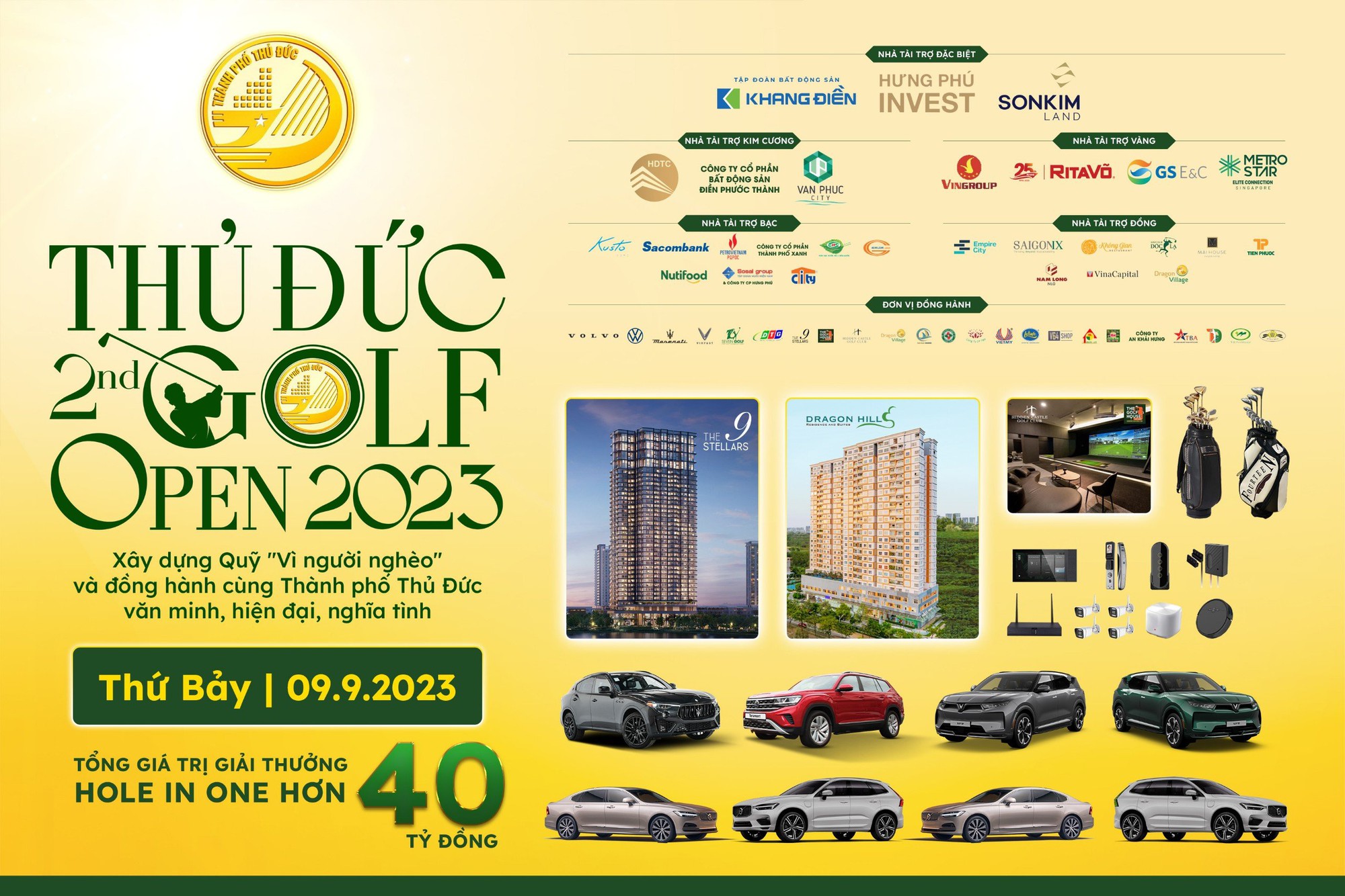 Giải Golf Thủ Đức thu h&uacute;t hơn 35 tỉ đồng thiện nguyện - Ảnh 2.