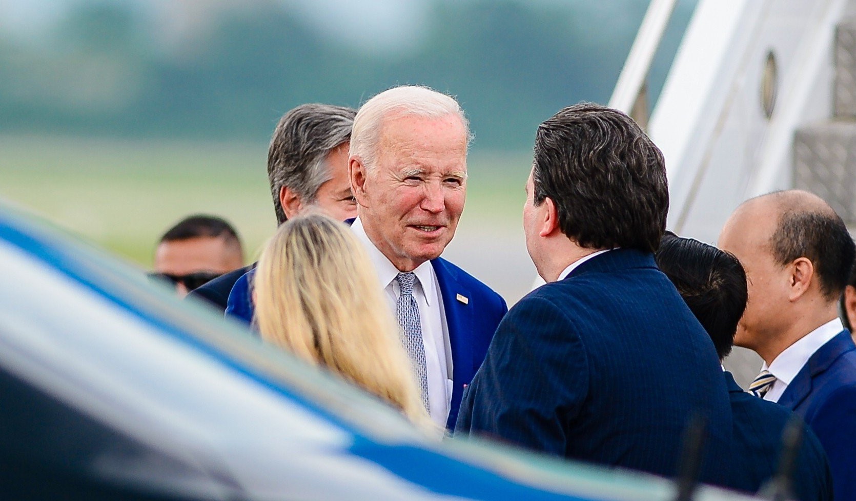 Tổng thống Mỹ Joe Biden đến Nội B&agrave;i, thăm cấp Nh&agrave; nước tới Việt Nam - Ảnh 9.