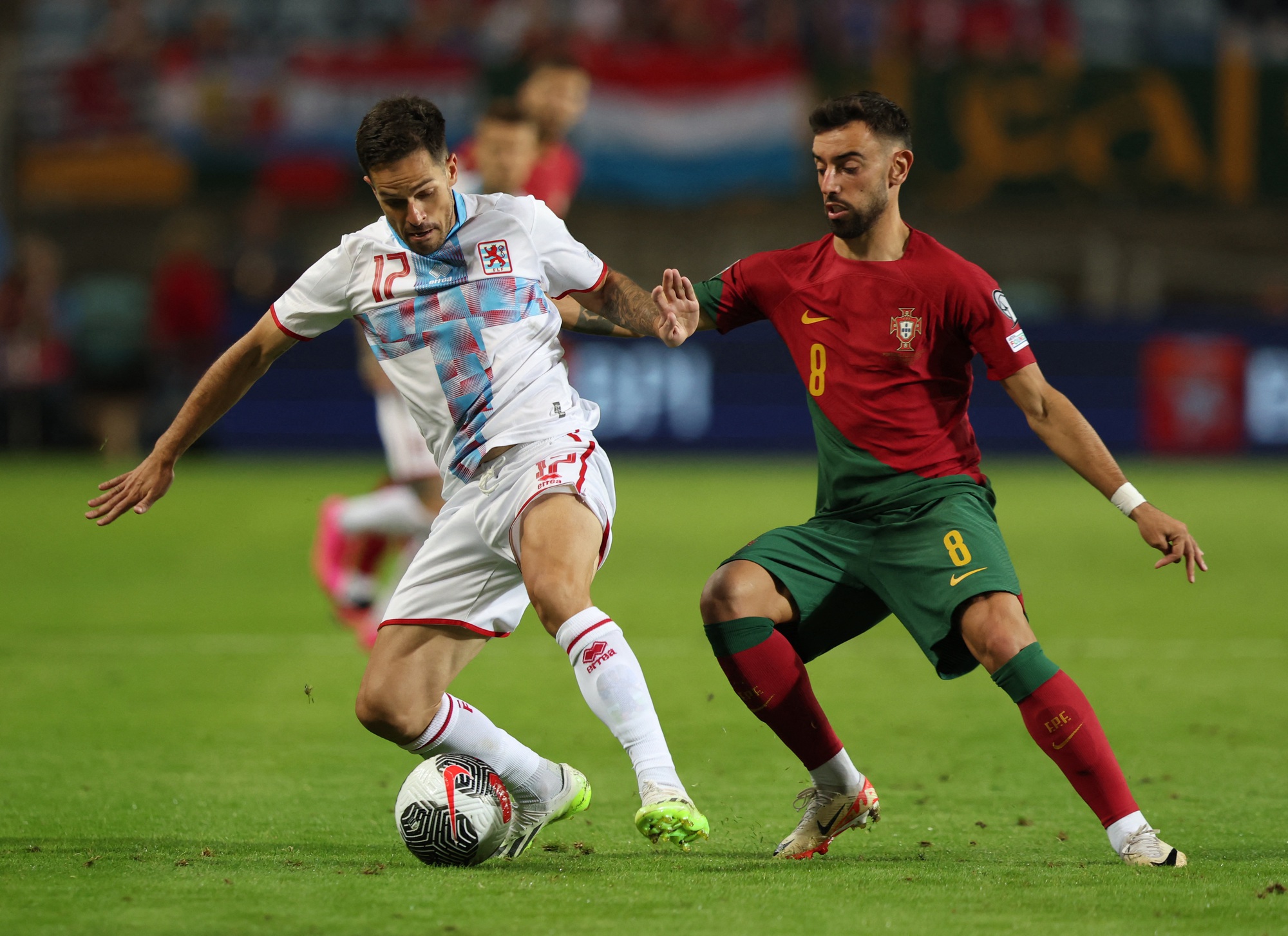 Vắng si&ecirc;u sao Ronaldo, Bồ Đ&agrave;o Nha đ&egrave; bẹp Luxembourg 9 b&agrave;n kh&ocirc;ng gỡ - Ảnh 1.