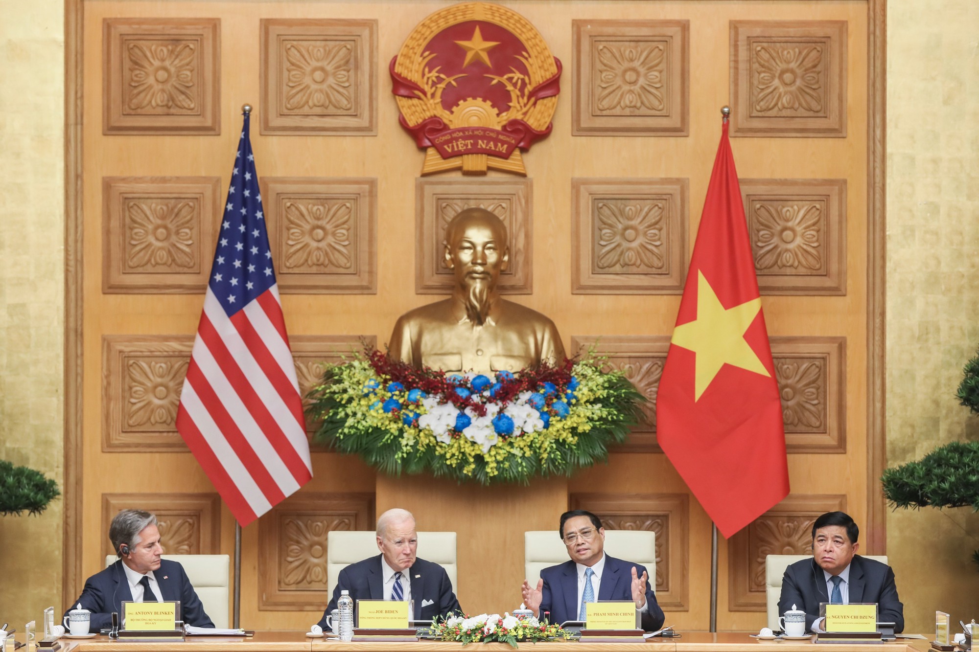 Thủ tướng Phạm Minh Ch&iacute;nh v&agrave; Tổng thống Joe Biden dự Hội nghị Đầu tư v&agrave; Đổi mới s&aacute;ng tạo - Ảnh 5.