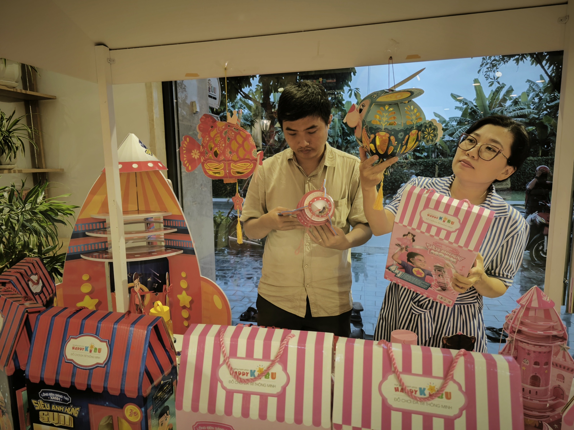 Lồng đèn trung thu vào mùa