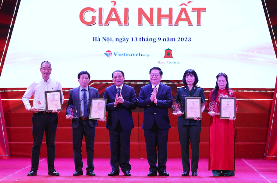 Gần 100 tác phẩm được trao giải báo chí "Vì sự nghiệp phát triển Văn hoá Thể thao và Du lịch"