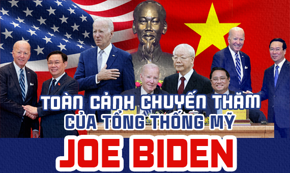 Toàn cảnh chuyến thăm của Tổng thống Mỹ Joe Biden