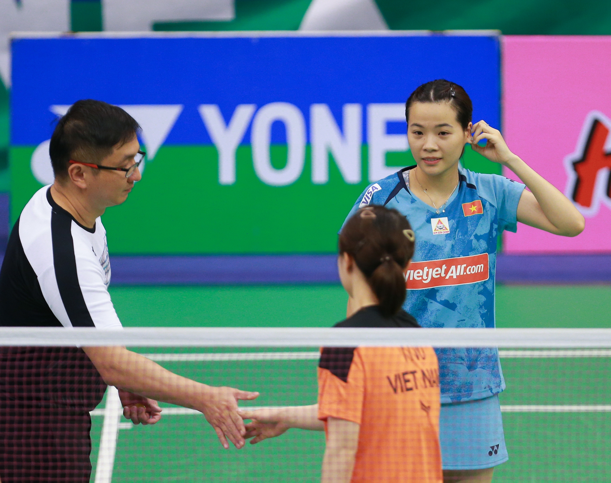 Vũ Thị Trang sớm dừng bước trước Nguyễn Th&ugrave;y Linh tại giải Việt Nam mở rộng 2023 - Ảnh 2.
