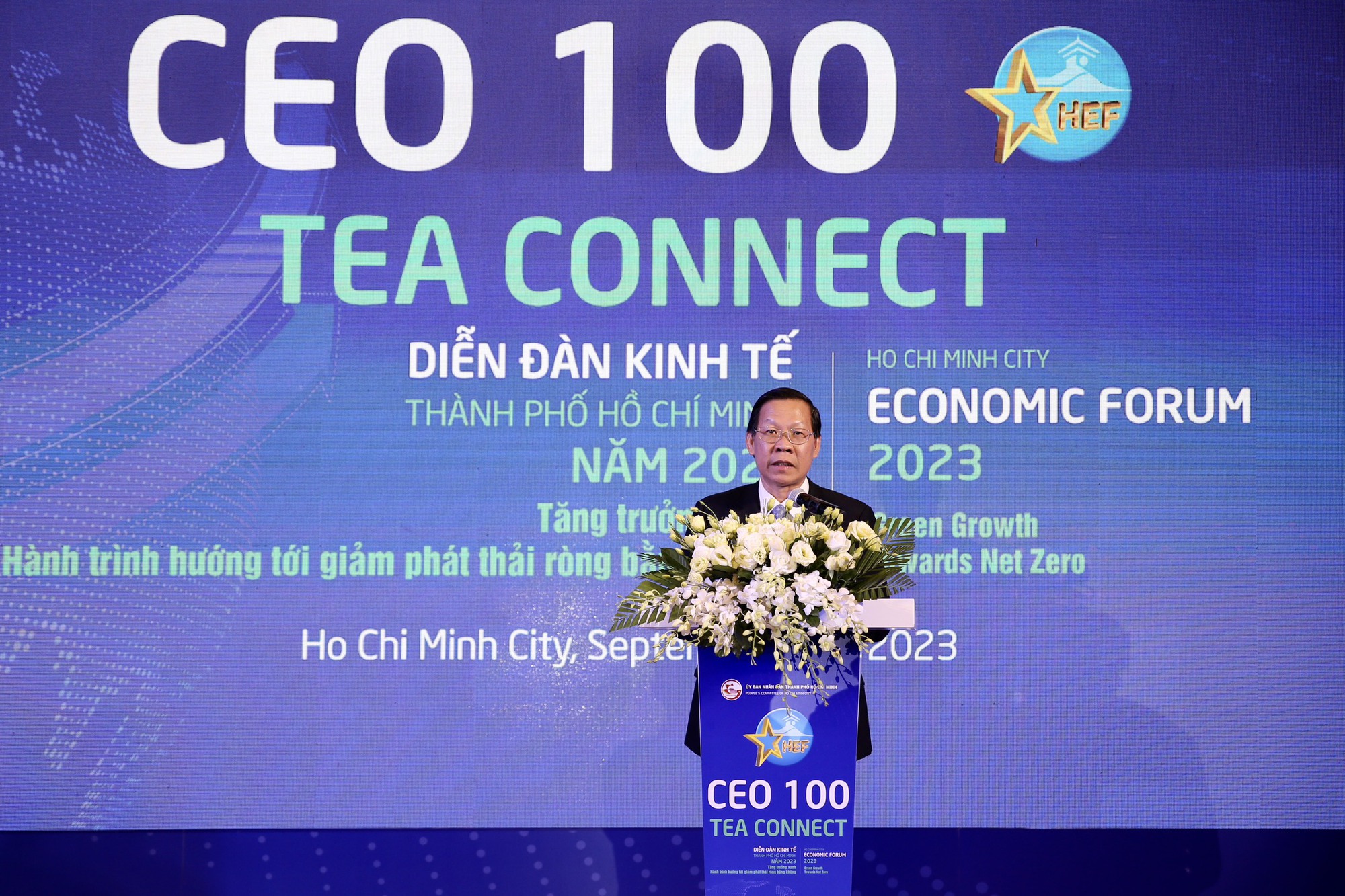 Chủ tịch UBND TP HCM gặp gỡ 100 CEO các tập đoàn lớn về kinh tế xanh