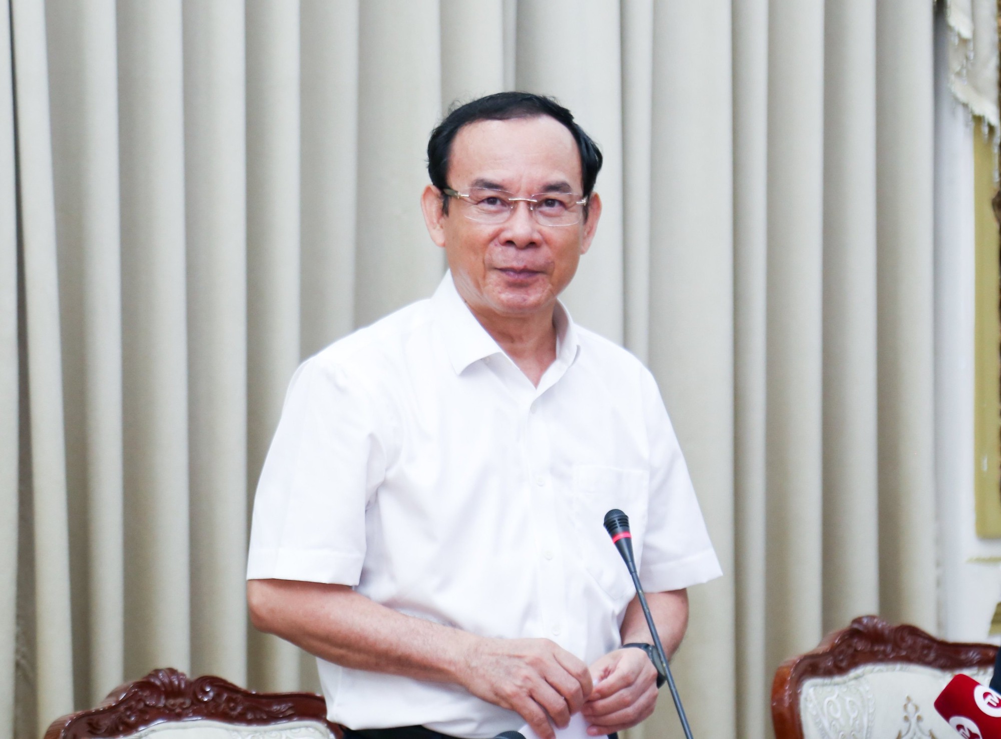 Bí thư Nguyễn Văn Nên mong chuyên gia đồng hành cùng TP HCM thực hiện Nghị quyết 98