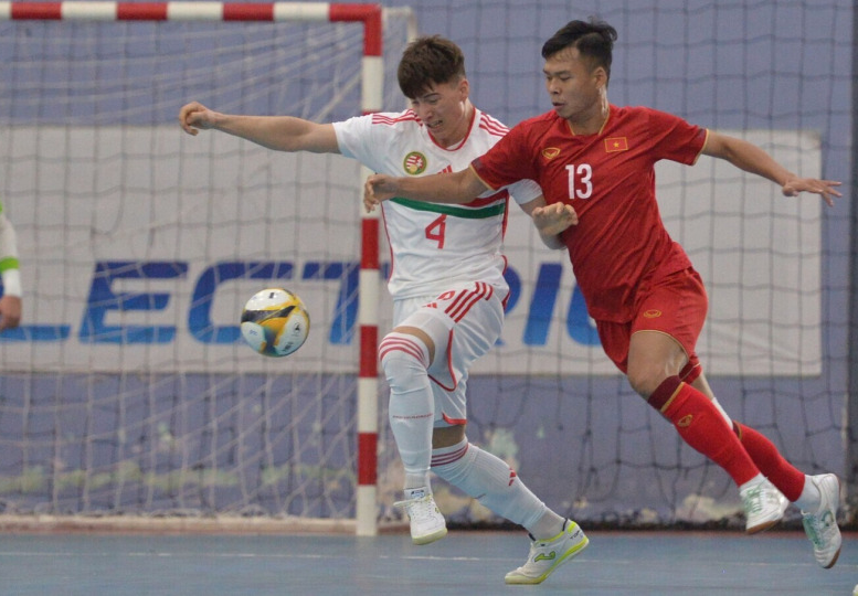 Tuyển futsal Việt Nam h&agrave;o hứng trước cuộc đối đầu Hungary - Ảnh 3.