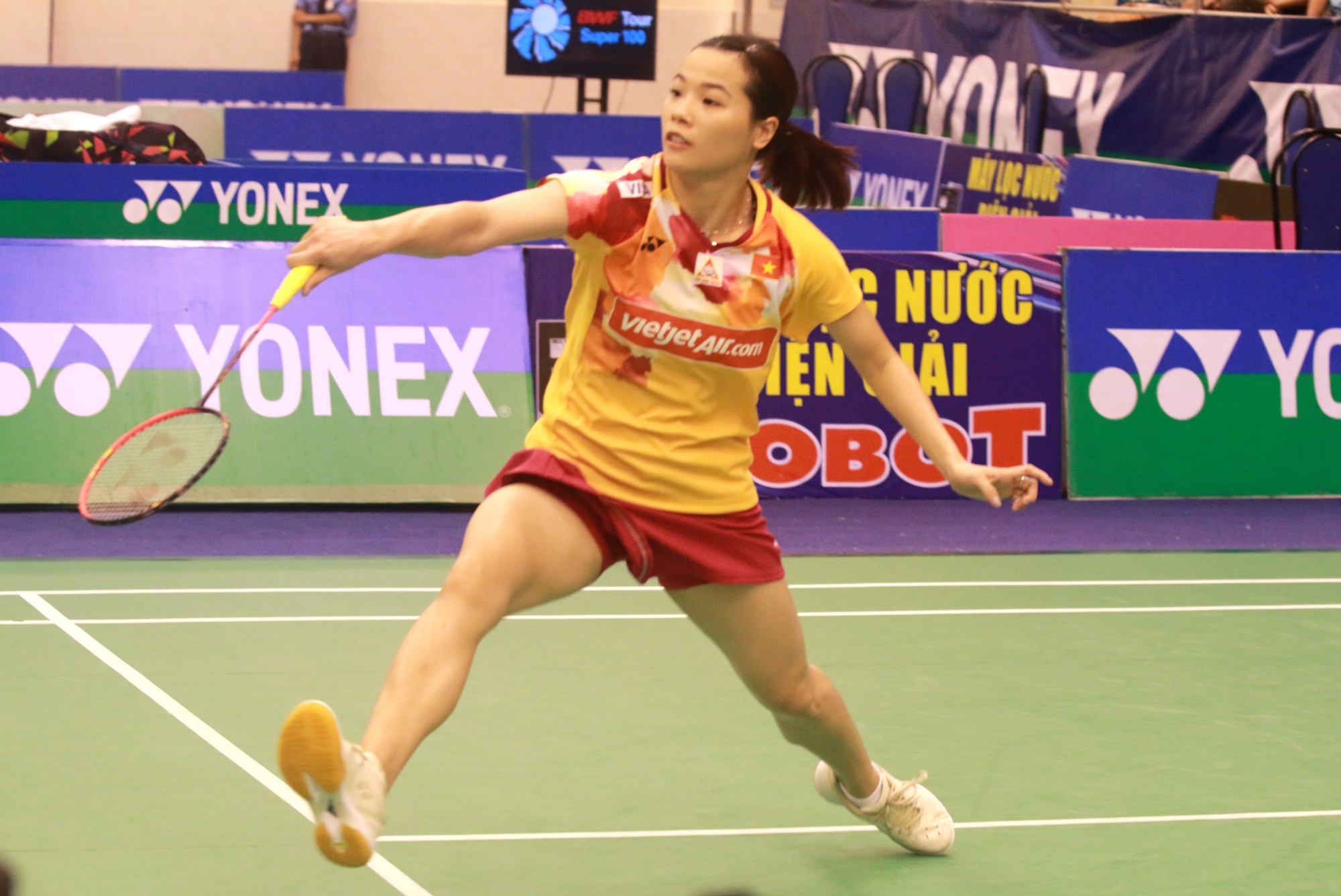 Hạ đối thủ Nhật Bản, Nguyễn Th&ugrave;y Linh v&agrave;o chung kết Vietnam Open 2023 - Ảnh 1.