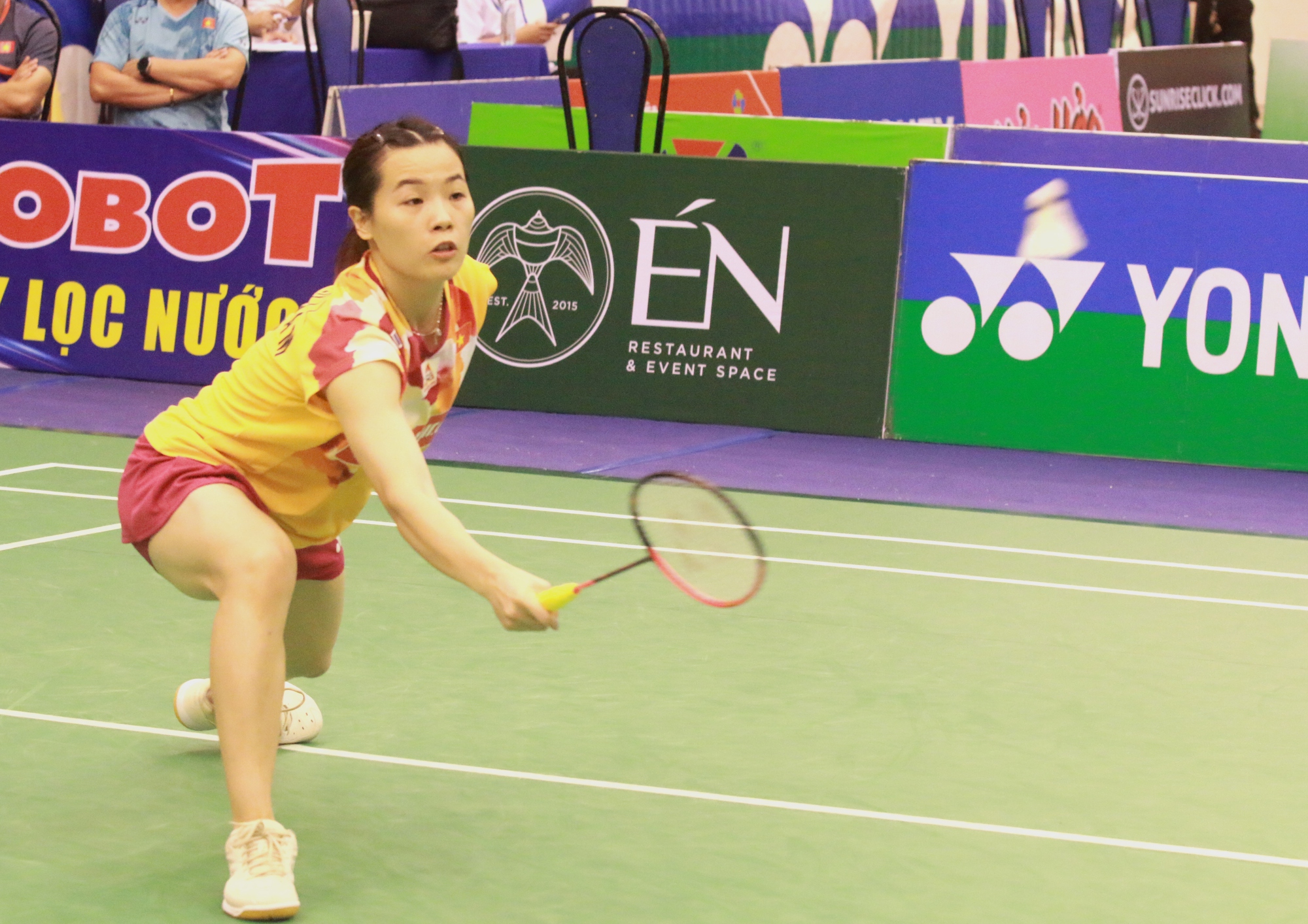 Hạ đối thủ Nhật Bản, Nguyễn Th&ugrave;y Linh v&agrave;o chung kết Vietnam Open 2023 - Ảnh 4.