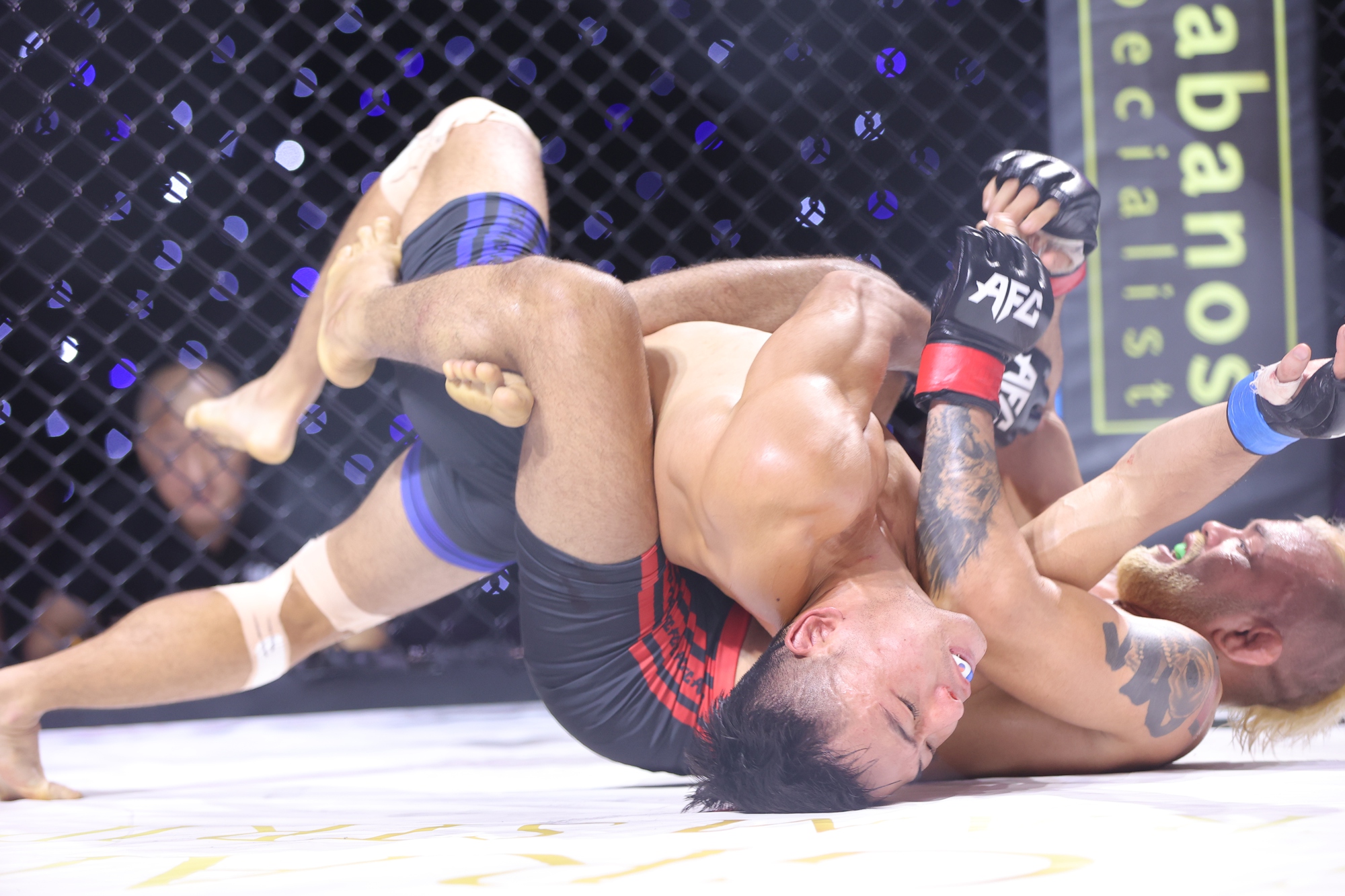 MMA AFC 28: Chiến thần Robson Oliveira gi&agrave;nh đai v&ocirc; địch danh gi&aacute; - Ảnh 2.