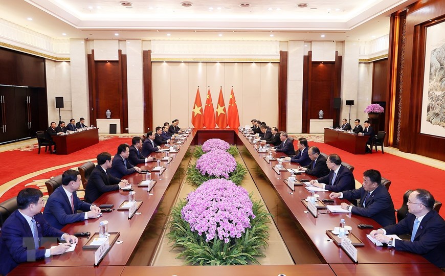 Thủ tướng Trung Quốc L&yacute; Cường ủng hộ mở th&ecirc;m c&aacute;c đường bay mới giữa hai nước - Ảnh 9.
