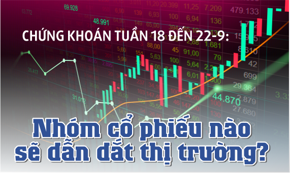 Chứng khoán tuần 18 đến 22-9: Nhóm cổ phiếu nào sẽ dẫn dắt thị trường?