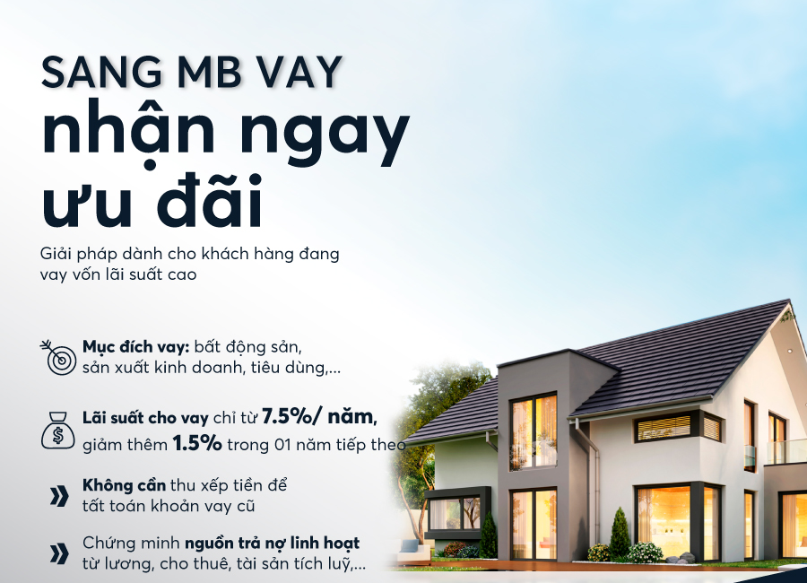 Sang MB vay, nhận ngay ưu đãi