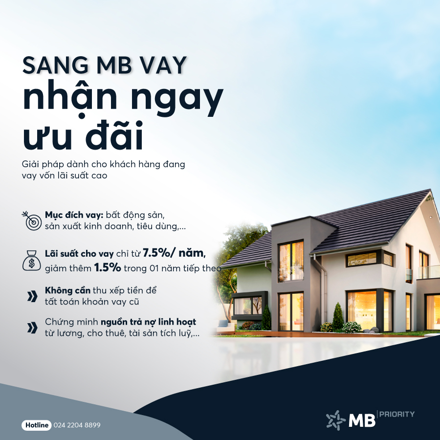 Sang MB vay, nhận ngay ưu đãi - Ảnh 1.