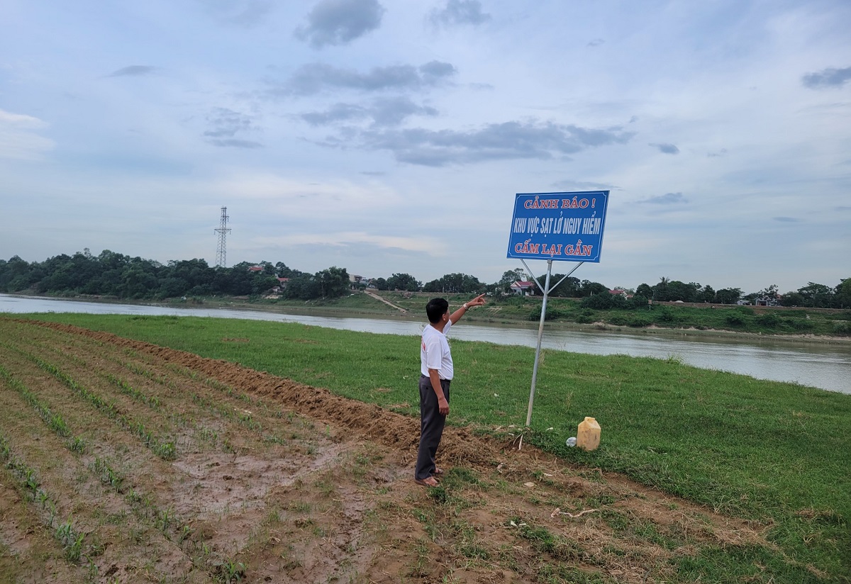 Sạt lở bờ sông Mã uy hiếp hàng chục hộ dân - Ảnh 5.
