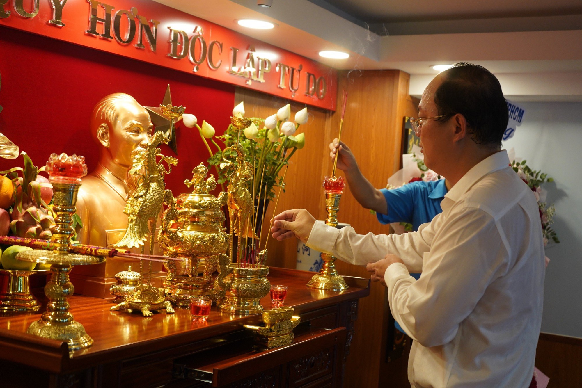 Khai mạc Triển l&atilde;m &ldquo;C&ocirc;ng đo&agrave;n TP HCM - Niềm tin của người lao động&rdquo; - Ảnh 6.