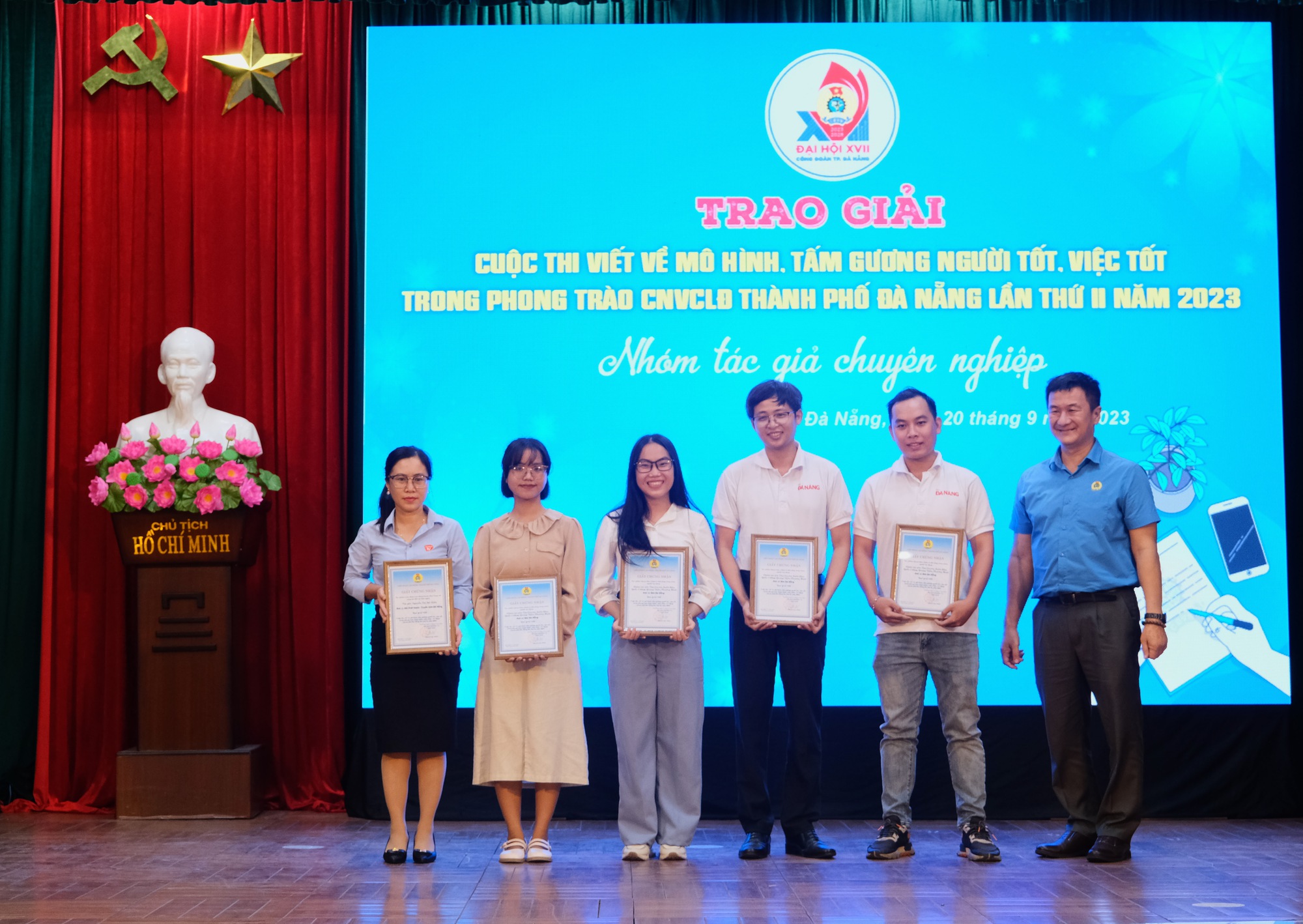 107 t&aacute;c phẩm tham gia cuộc thi viết về C&ocirc;ng đo&agrave;n Đ&agrave; Nẵng - Ảnh 1.