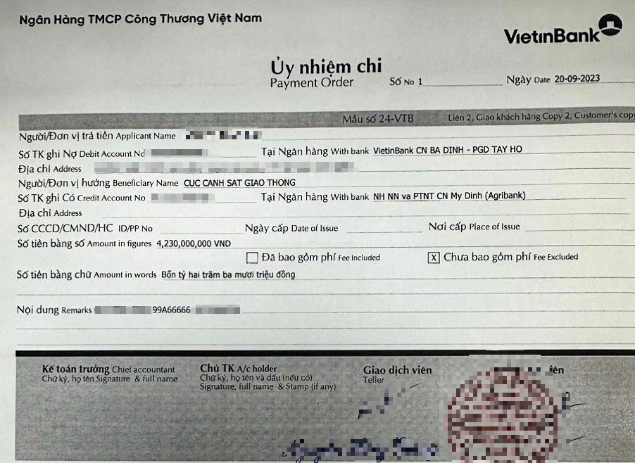 Đại gia trúng đấu giá biển số 99A - 666.66 đã nộp đủ 4,27 tỉ đồng, lắp cho xe Mercedes