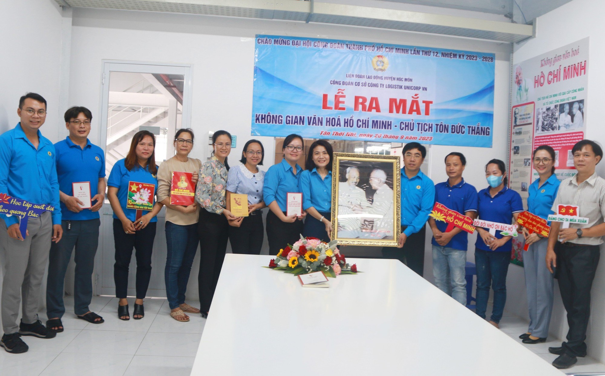 Doanh nghiệp đầu ti&ecirc;n tại H&oacute;c M&ocirc;n ra mắt Kh&ocirc;ng gian Văn h&oacute;a Hồ Ch&iacute; Minh - Chủ tịch T&ocirc;n Đức Thắng - Ảnh 2.