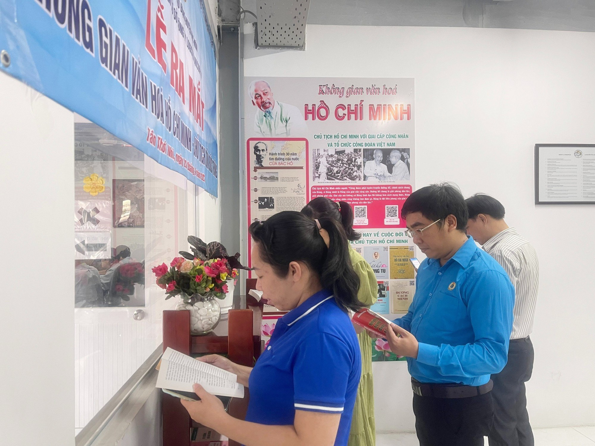 Doanh nghiệp đầu tiên tại Hóc Môn ra mắt Không gian Văn hóa Hồ Chí Minh - Chủ tịch Tôn Đức Thắng