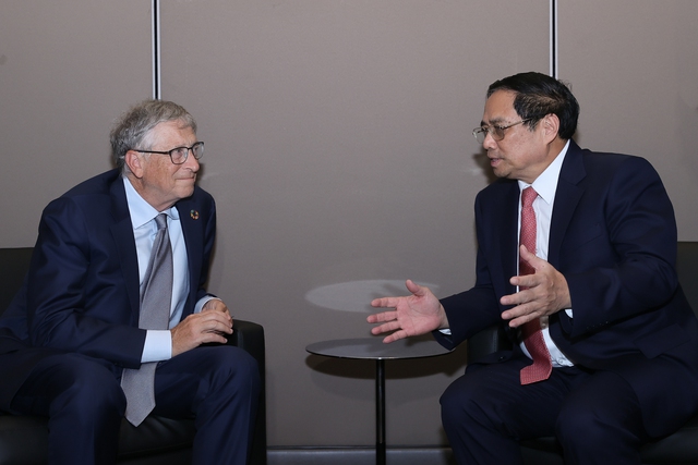 Thủ tướng Phạm Minh Ch&iacute;nh mời tỉ ph&uacute; Bill Gates tham gia tư vấn chiến lược - Ảnh 3.