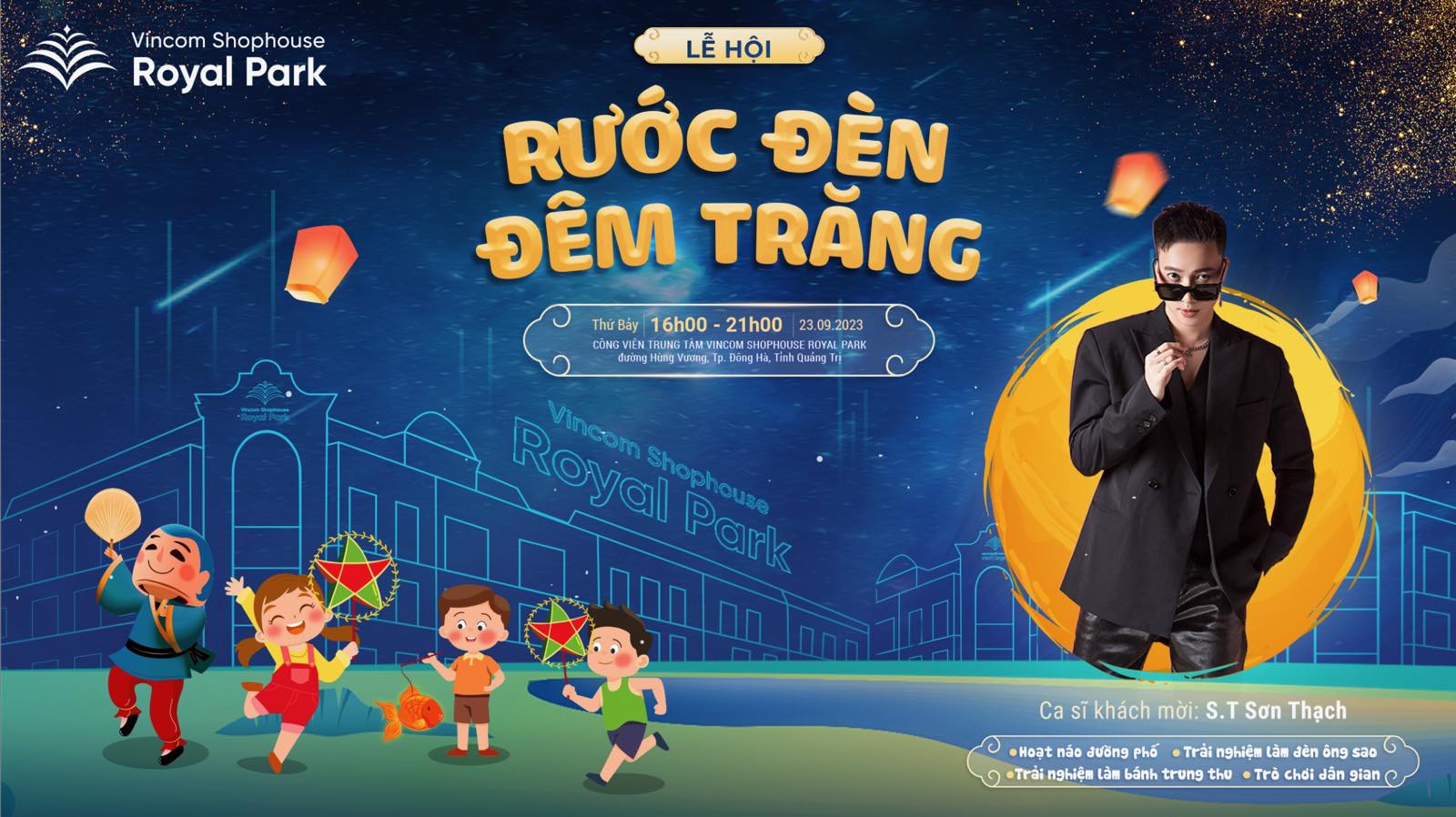 Vincom Shophouse Royal Park tổ chức lễ hội Trung thu, khai trương nhà mẫu tại tâm điểm tỉnh Quảng Trị