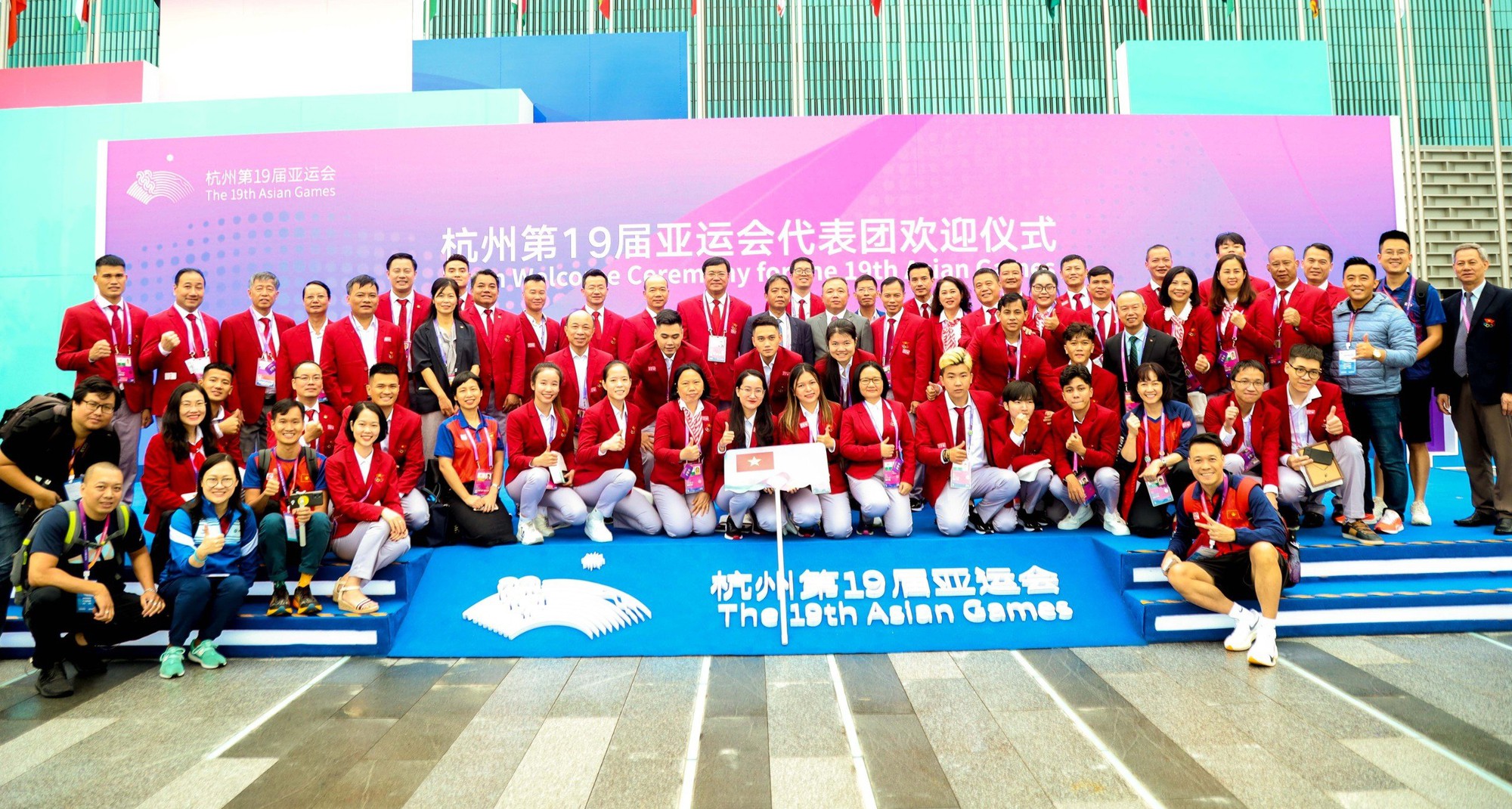 Quốc kỳ Việt Nam chính thức tung bay tại Asian Games 19