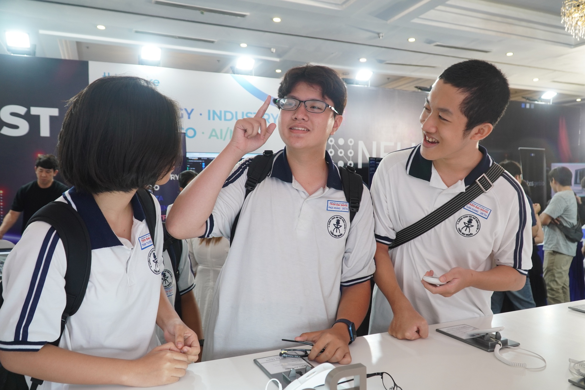 Học sinh hào hứng với trí tuệ nhân tạo - Ảnh 3.