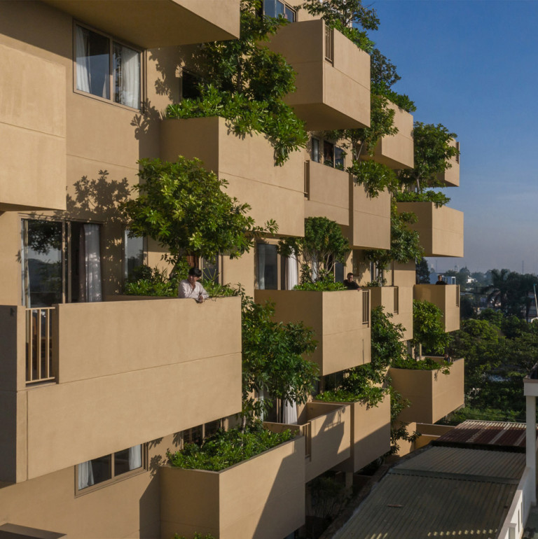 Độc đ&aacute;o kiến tr&uacute;c nh&agrave; khối bay - Ảnh 3.