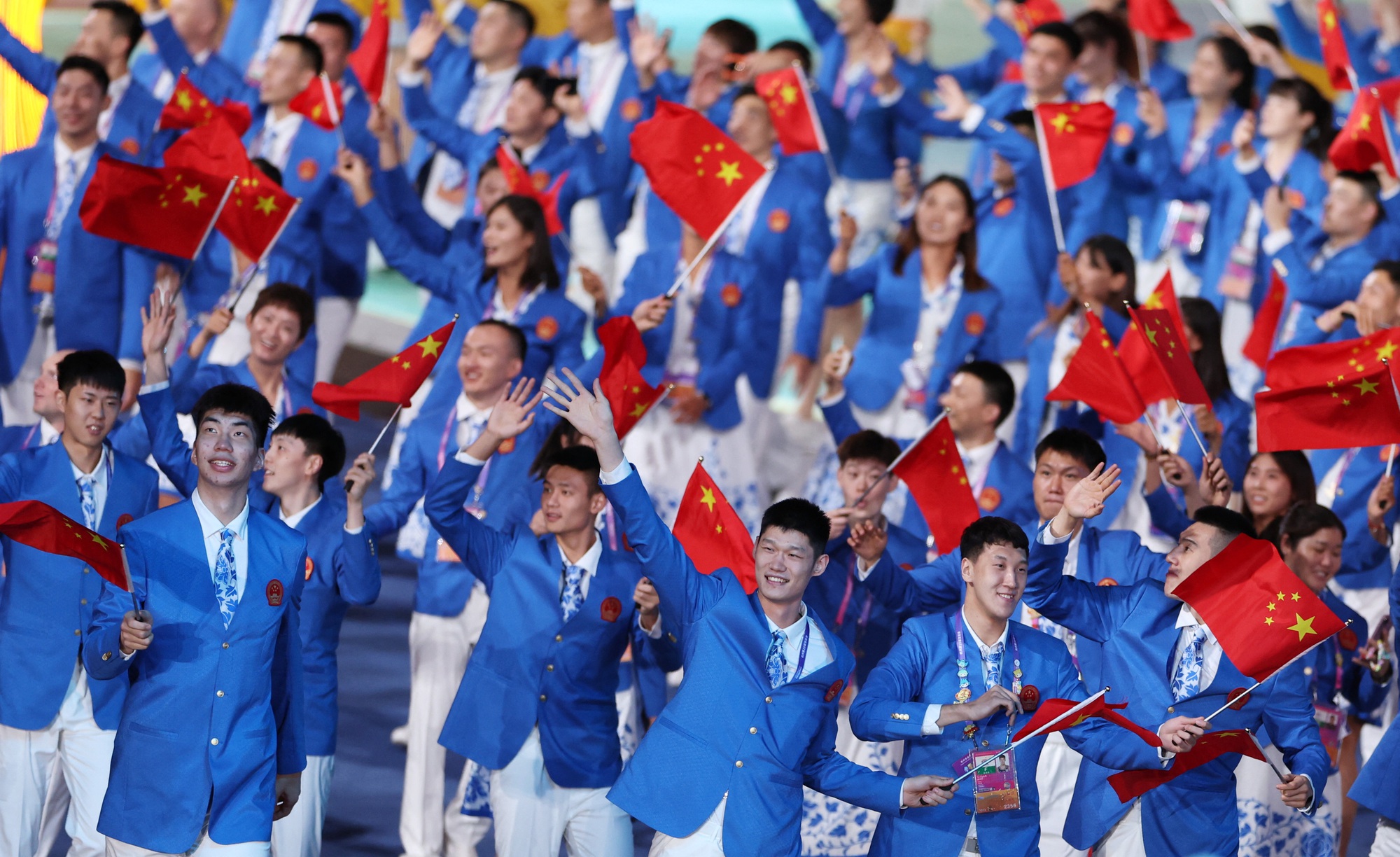 Khai mạc ASIAD 19: Từ tr&aacute;i tim đến tr&aacute;i tim, hướng về ch&acirc;u &Aacute; - Ảnh 12.