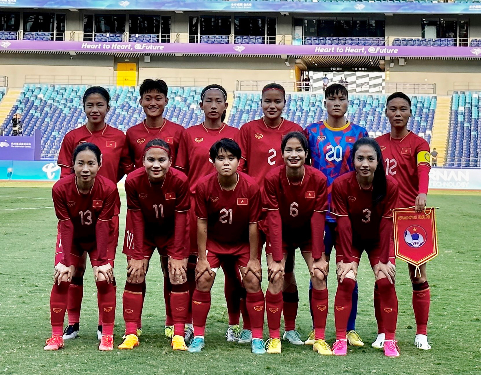 Tuyển nữ Việt Nam trao cơ hội cho lứa trẻ