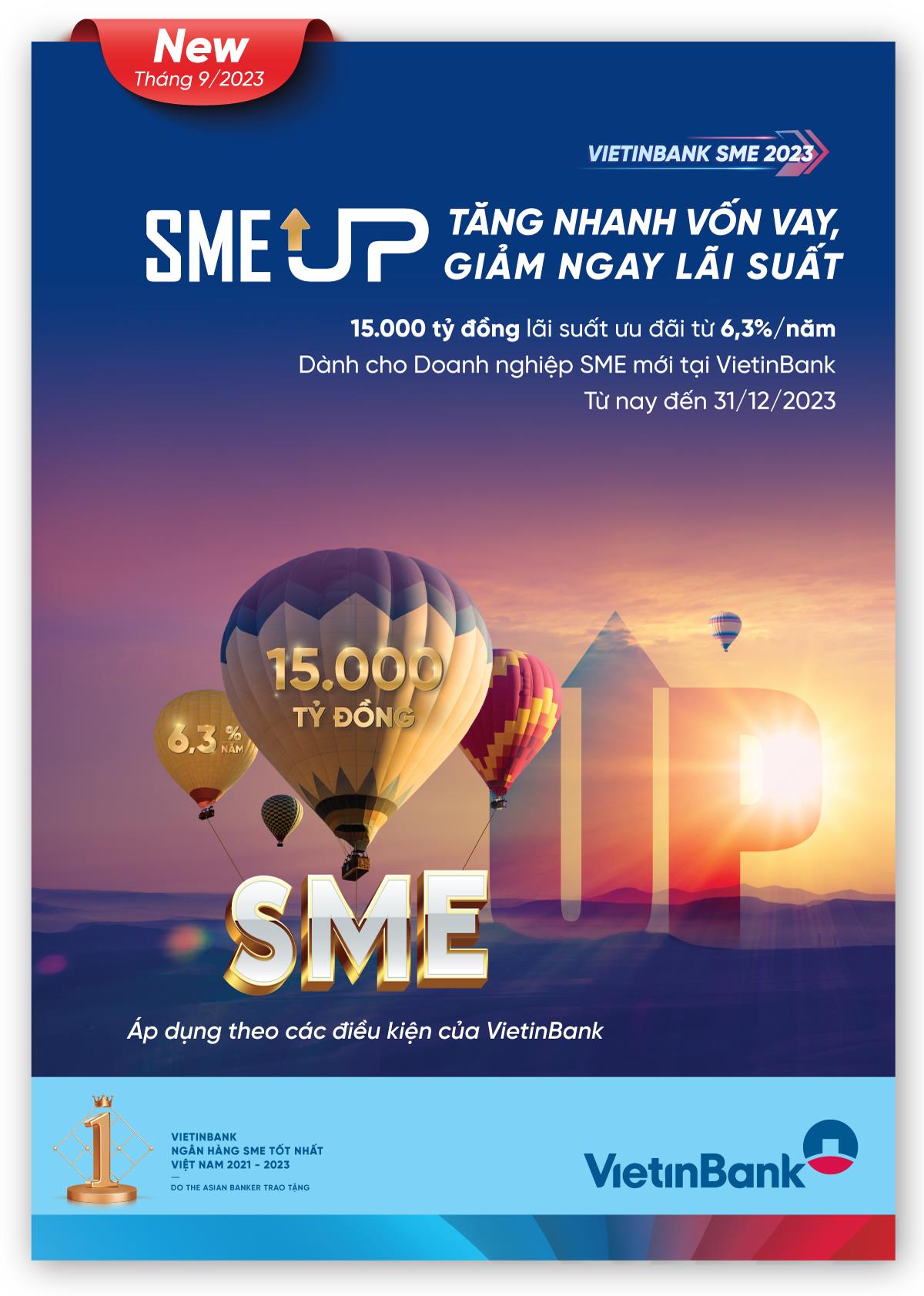 VietinBank tiếp tục giảm l&atilde;i suất cho SME vay chỉ từ 6,3% - Ảnh 1.