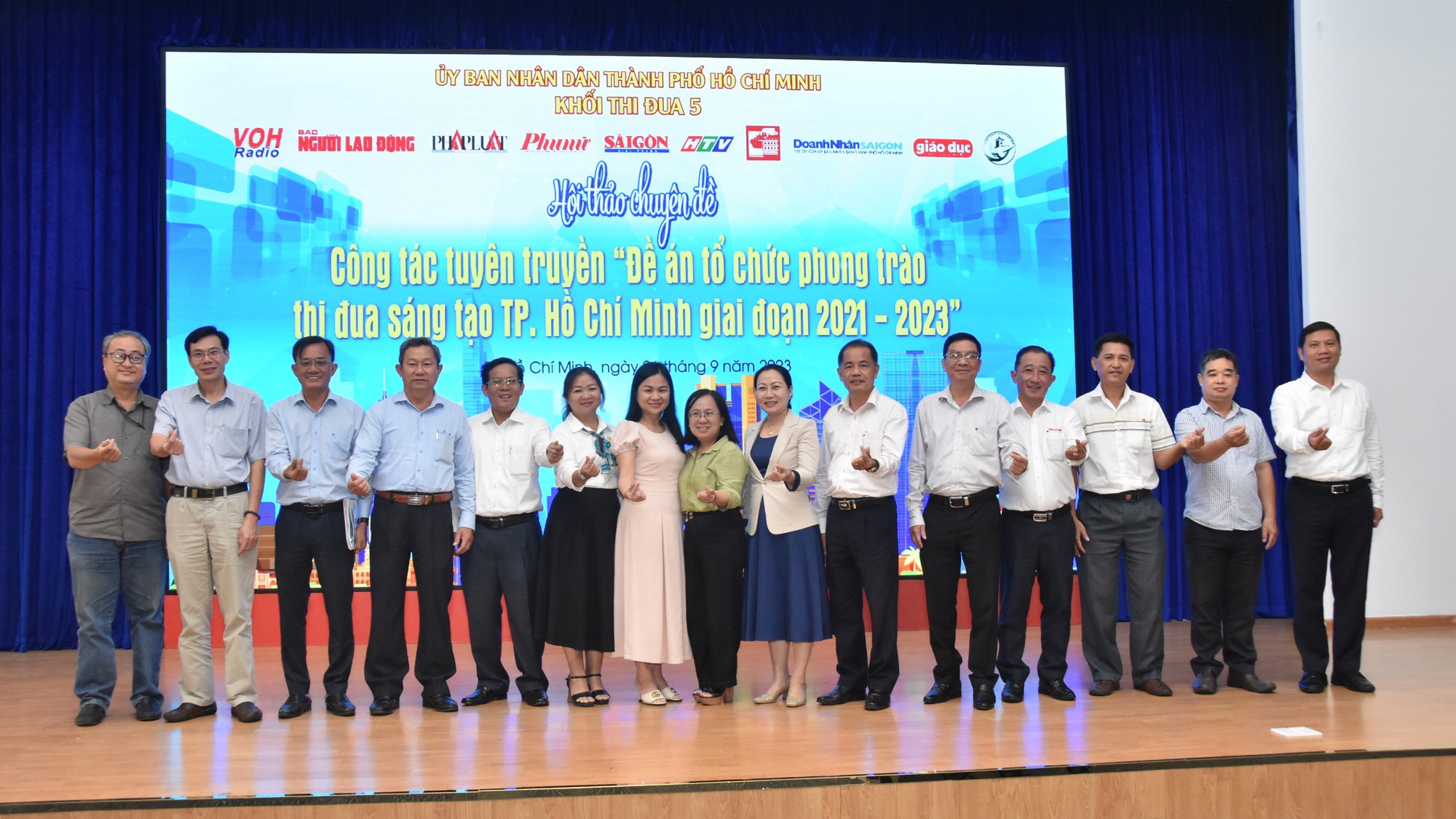 Phối hợp chặt chẽ để tuyên truyền về phong trào thi đua sáng tạo của TP HCM